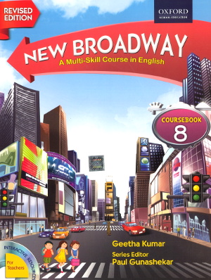 Oxford New Broadway English Course book For Class 8
