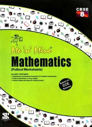 Me n Mine Mathematics Pullout Worksheets Class 8