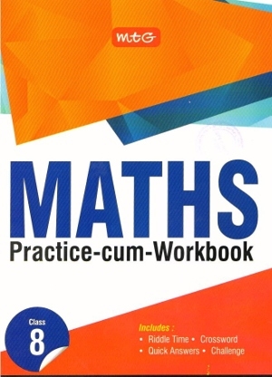 MTG Maths Practice-Cum-Workbook Class 8