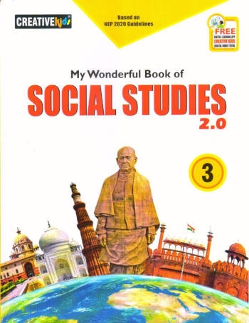 Creative Kids My Wonderful Book of Social Studies 2.0 Class 3