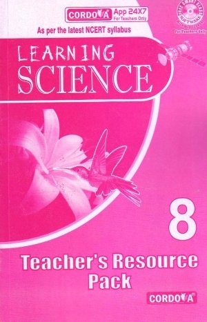 Cordova Learning Science Solution book for Class 8