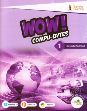 Wow Compu-Bytes Computer Textbook for Class 1