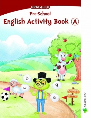 Grafalco Pre-School English Activity Book A