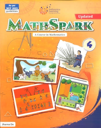 Mathspark Mathematics Book for class 4