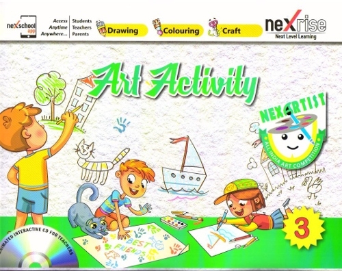 Nexrise Art Activity Book for Class 3
