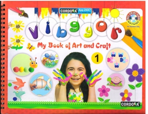 Cordova My Book of Art and Craft book for class 1