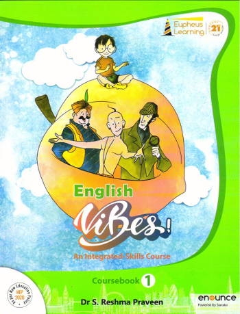 Eupheus Learning English Vibes Coursebook Class 1