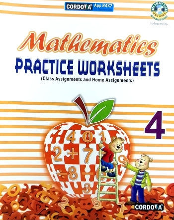 Cordova Mathematics Practice Worksheets Class 4
