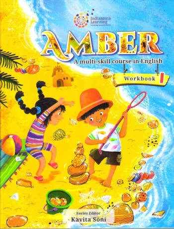 Indiannica Learning Amber English Workbook 1