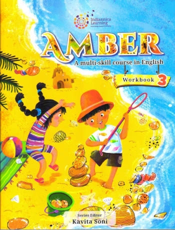 Indiannica Learning Amber English Workbook 3