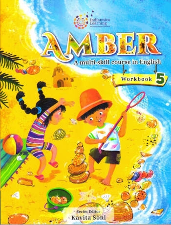 Indiannica Learning Amber English Workbook 5