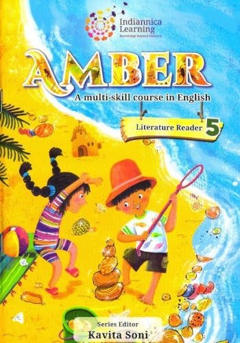 Indiannica Learning Amber English Literature Reader 5