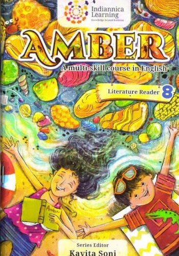 Indiannica Learning Amber English Literature Reader 8