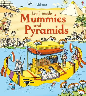 Usborne Look Inside Mummies & Pyramids