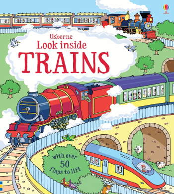 Usborne Look Inside Trains