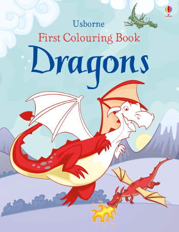 Usborne First Colouring Book Dragons