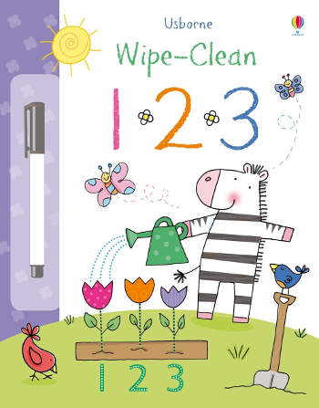 Usborne Wipe-clean 123