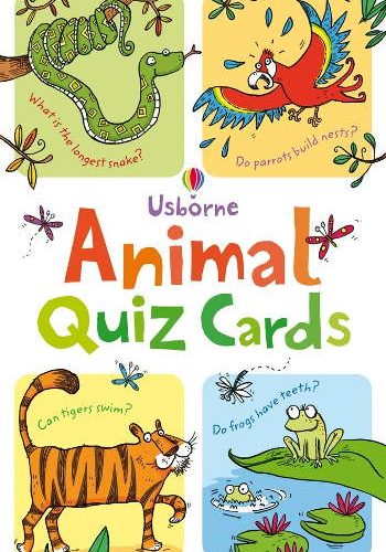 Usborne Animal Quiz Cards