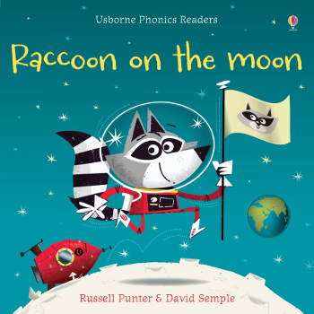 Usborne Raccoon on the Moon