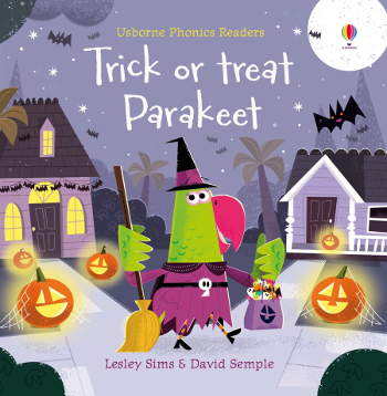 Usborne Trick or Treat, Parakeet?