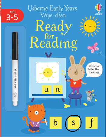 Usborne Early Years Wipe-Clean Ready for Reading