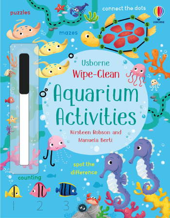Usborne Wipe-Clean Aquarium Activities