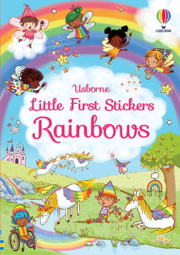 Usborne Little First Stickers Rainbows