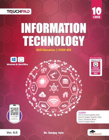 Orange Touchpad Information Technology Class 10