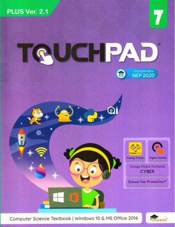 Orange Touchpad Computer Science Textbook 7 (Plus Ver.2.1)