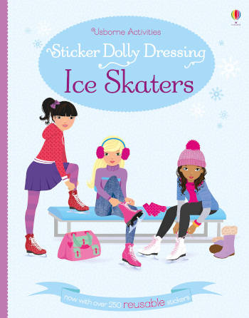Usborne Activities Sticker Dolly Dressing Ice Skaters