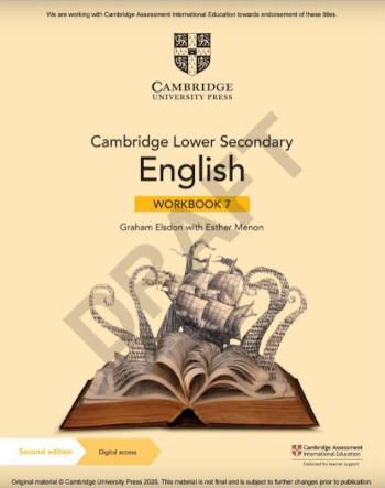 Cambridge Lower Secondary English Workbook 7