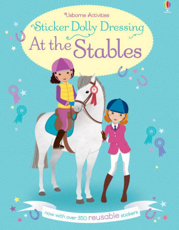 Usborne Activities Sticker Dolly Dressing At the Stables
