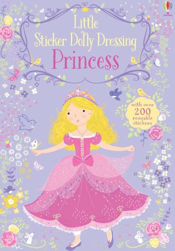Usborne Little Sticker Dolly Dressing Princess