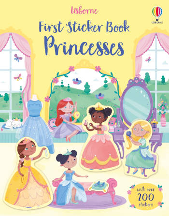 Usborne First Sticker Book Princesses