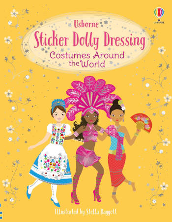 Usborne Sticker Dolly Dressing Costumes Around the World