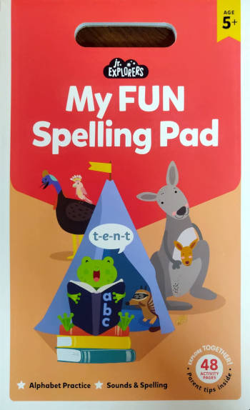 Hinkler Jr. Explorers My Fun Spelling Pad