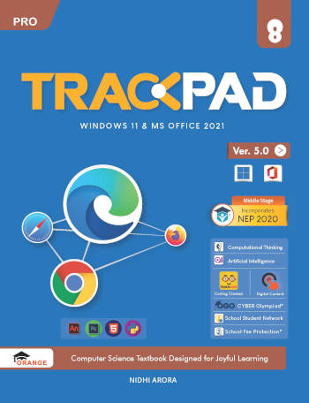 Orange TrackPad Computer Science Textbook 8 (Pro Ver.5.0)