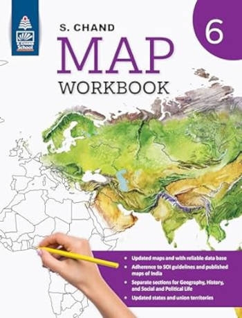 S. Chand Map Workbook Book 6