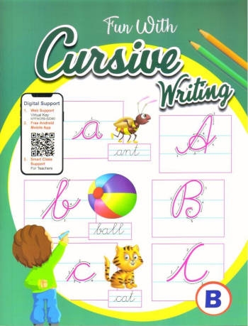 Kirti Publications Fun With Cursive Writing Part B