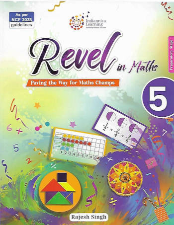Indiannica Learning Revel in Maths Book 5