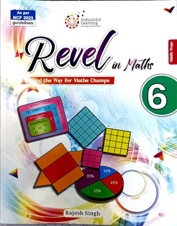 Indiannica Learning Revel in Maths Book 6