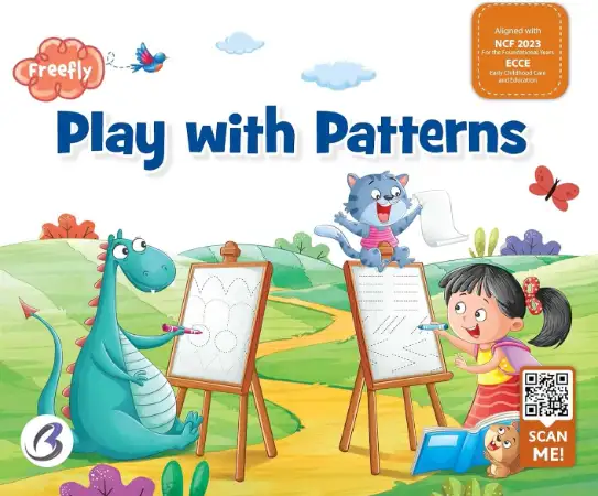 Freefly Play With Patterns Book for Play Group| Pattern Writing Book for Early Childhood Education | Pre-School Play With Pattern Kids Book | 2-3 Years Age Group kids | Bookorama Education |