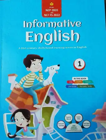 Anshu Prakashan Informative English Textbook for Class 1