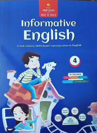 Anshu Prakashan Informative English Textbook for Class 4