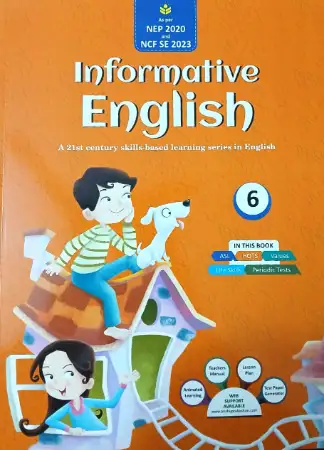 Anshu Prakashan Informative English Textbook for Class 6
