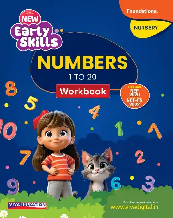 Viva New Early Skills Number 1 to 20 Workbook Nuesery