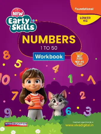 Viva New Early Skills Number 1 to 50 Workbook Lower K.G