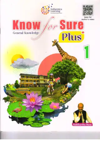 Indiannica Learning Know For Sure General Knowledge Class 1 (Latest Edition)