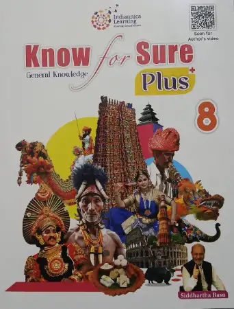 Indiannica Learning Know For Sure General Knowledge Class 8 (Latest Edition)