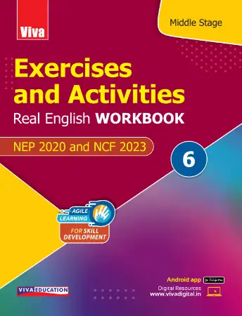 Viva Exercises and Activities Real English Workbook For Class 6